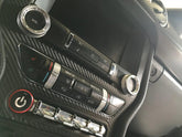 Dash Overlay Vinyl Kit (Black Carbon Fibre) for Mustang 2015-23 | #15FM_DOK_CF - Available from NEMESISUK.COM